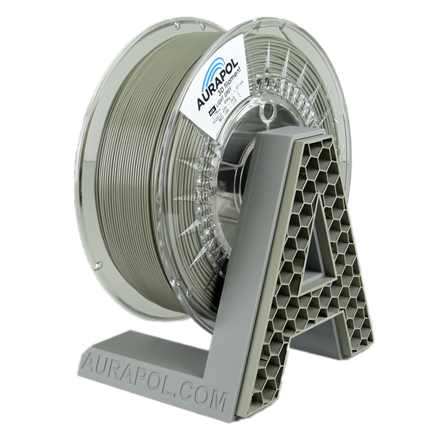 Filament AURAPOL ASA SVĚTLE ŠEDÁ 1,75 mm 850g.