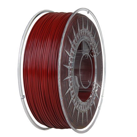 Filament DEVIL DESIGN PLA VÍNOVĚ ČERVENÁ 1,75 mm 1 kg.