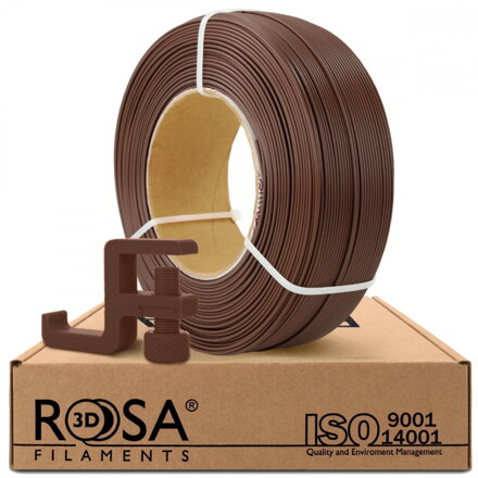 ReFill ROSA3D PCTG TMAVĚ HNĚDÁ 1,75 mm 1 kg