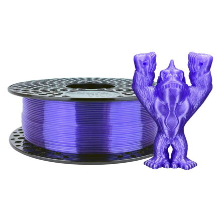 Filament AzureFilm PETG PURPUROVÁ TRANSPARENTNÍ 1,75 mm 1 kg.