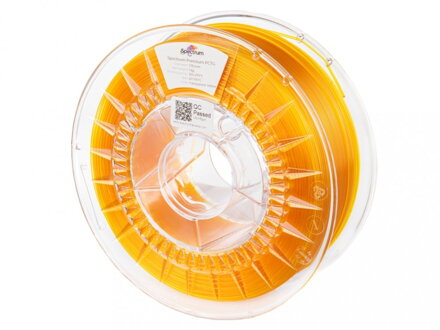 Filament Spectrum PCTG ŽLUTÁ TRANSPARENTNÍ 1,75 mm 1 kg