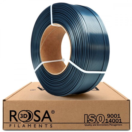 ReFill ROSA3D PLA SILK GRAFITOVÁ 1,75 mm 1 kg