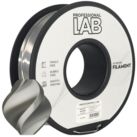 Filament Professional LAB PLA SILK STŘÍBRNÁ 1,75 mm 1 kg