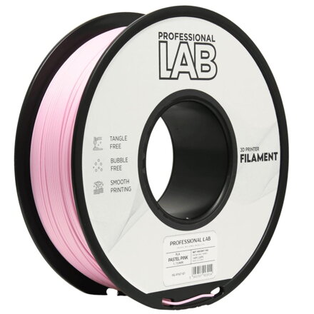 Filament PROFESSIONAL LAB PLA Pastel RŮŽOVÁ 1,75 mm 1 kg