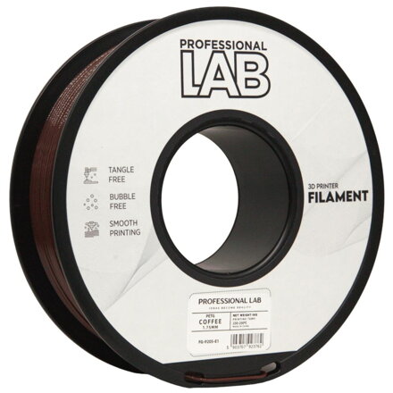Filament Professional LAB PETG KÁVOVÁ 1,75 mm 1 kg