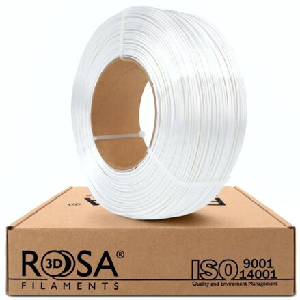ReFill ROSA3D PLA SILK BÍLÁ 1,75 mm 1 kg
