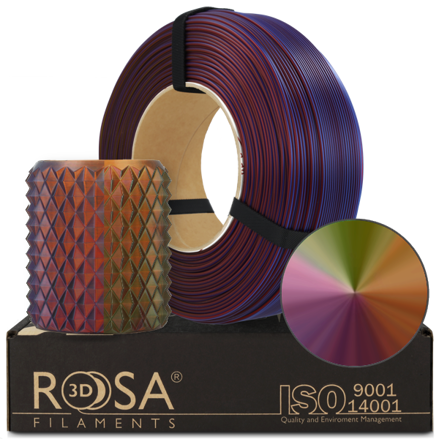 ReFill ROSA3D PLA MAGIC SILK CARNIVAL 1,75 mm 1 kg