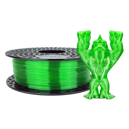 Filament AzureFilm PETG ZELENÁ TRANSPARENTNÍ 1,75 mm 1 kg.