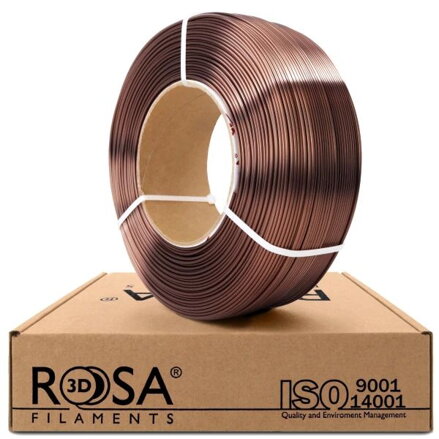 ReFill ROSA3D PLA SILK BRONZOVÁ 1,75 mm 1 kg