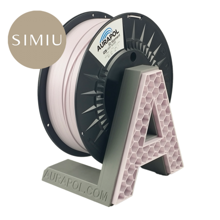 Filament AURAPOL PLA LIGHT BLUSH 1,75 mm 1 kg.
