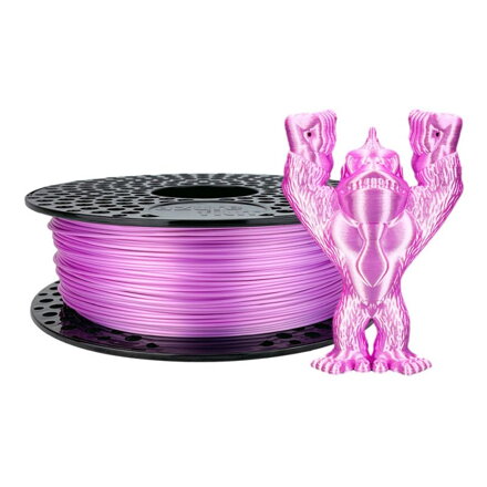 Filament AzureFilm PLA SILK RŮŽOVO-FIALOVÁ 1,75 mm 1 kg.