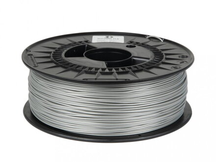 Filament 3D POWER Basic PLA STŘÍBRNÁ 1,75 mm 1 kg.