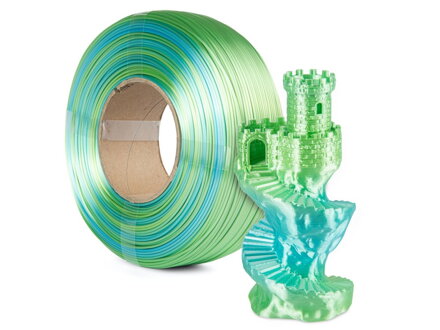 ReFill SPECTRUM PLA SILK RAINBOW OCEAN MELANGE 1,75 mm 1 kg