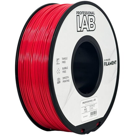 Filament PROFESSIONAL LAB ASA ČERVENÁ 1,75 mm 1 kg