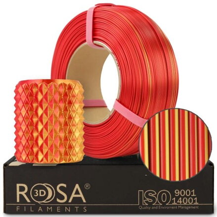ReFill ROSA3D PLA MAGIC SILK FIRE 1,75 mm 1 kg