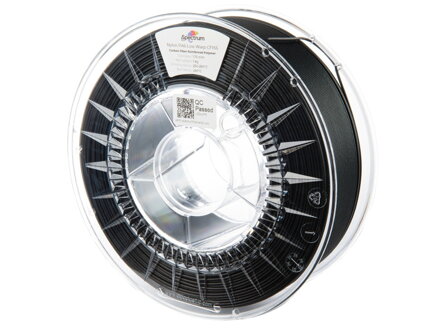 Filament Spectrum NYLON PA6 CF15 ČERNÁ NÍZKÁ DEFORMACE 1,75 mm 1 kg