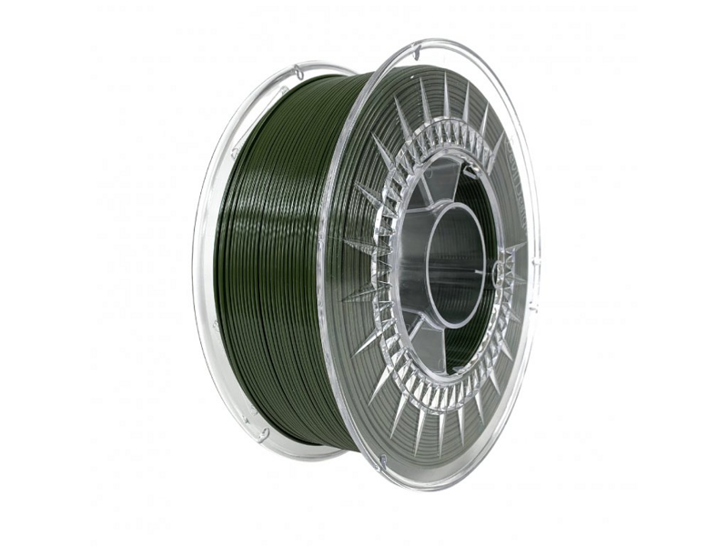 PET-G filament 1,75 mm olivově zelená Devil Design 1 kg