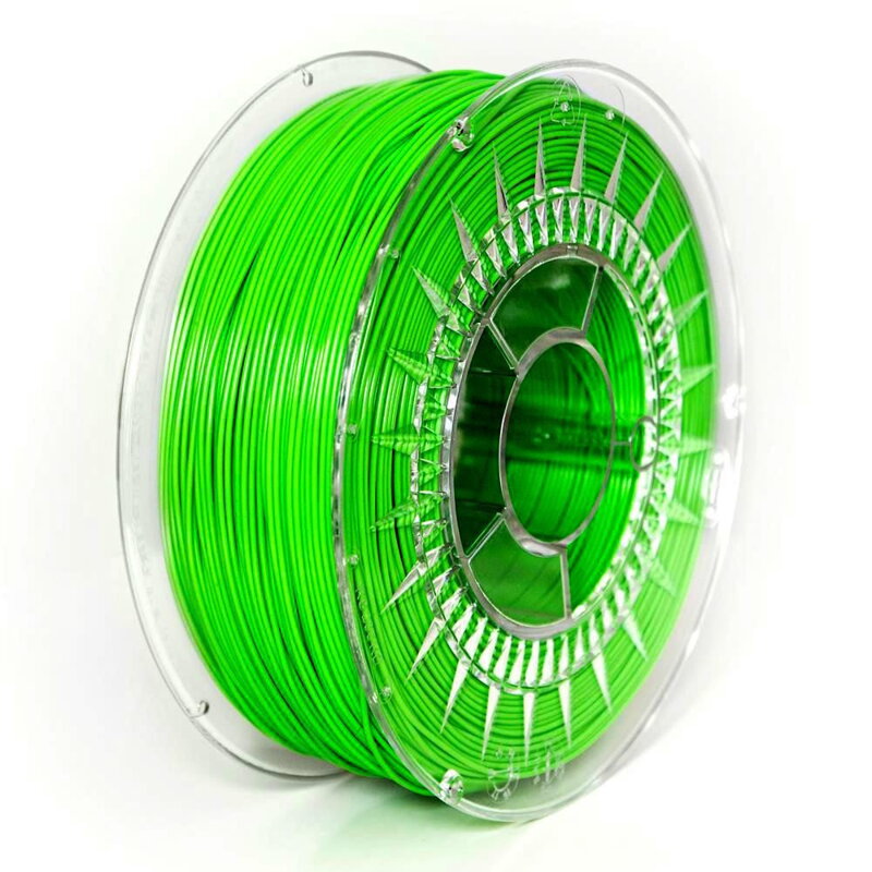 PET-G filament 1,75 mm jasně zelený Devil Design 1 kg PET-G filament 1,75 mm jasně zelený Devil Design 1 kg