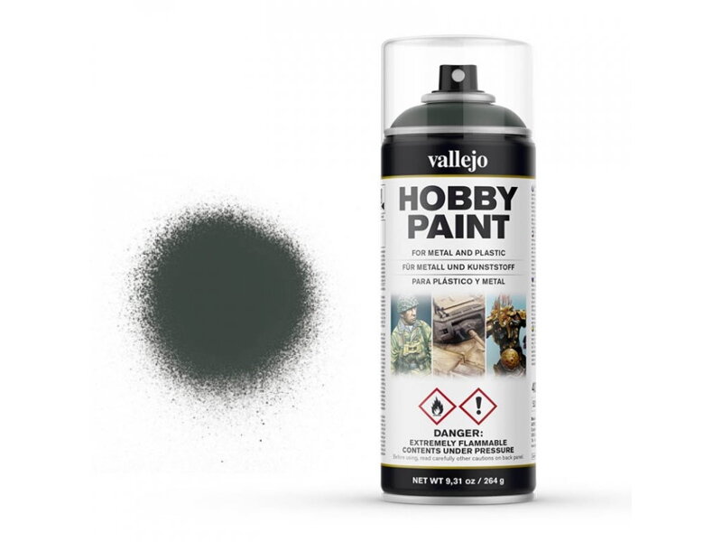 Vallejo Hobby Spray Paint 28026 Dark Green (400ml) Vallejo Hobby Spray Paint 28026 Dark Green (400ml)