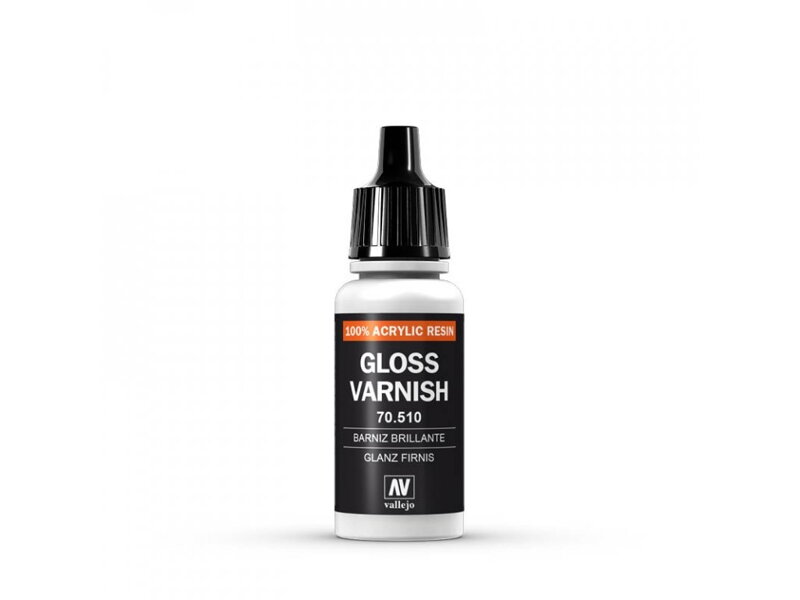 Vallejo 70510 Permanent Gloss Varnish (17 ml)