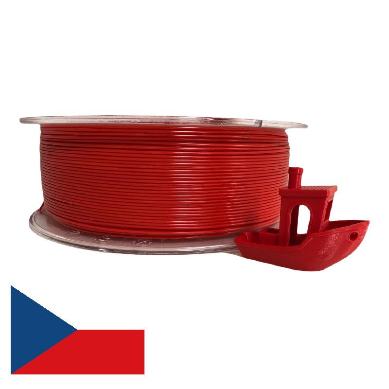PLA filament 1,75 mm červený Regshare 1 kg