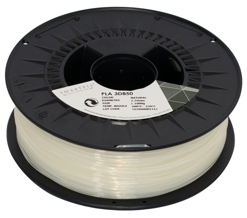 PLA 3D 850 filament přírodní 1,75 mm Smartfil 750 g