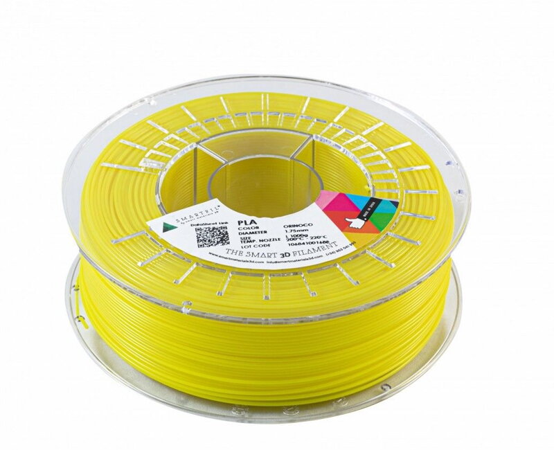 PLA filament tabákově žlutý 1,75 mm Smartfil 1kg PLA filament tabákově žlutý 1,75 mm Smartfil 1kg