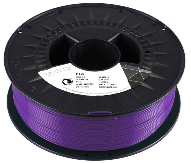 PLA filament fialový Wisteria 1,75 mm Smartfil 1kg
