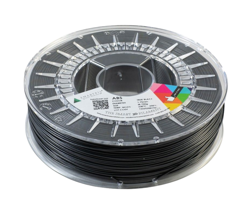 ABS filament černý 2,85 mm Smartfil 750g
