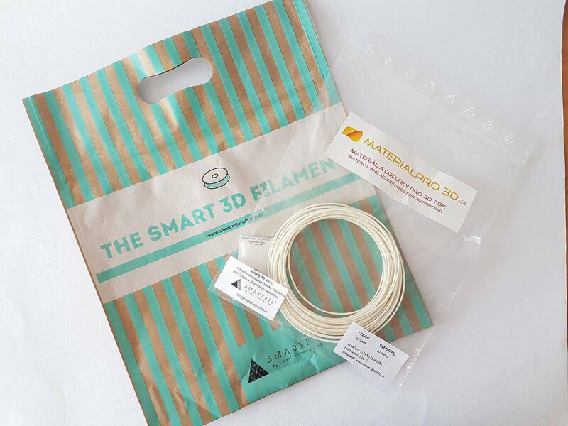 Čistící filament CLEAN Smartfil natural 2,85mm 5metrů Čistící filament CLEAN Smartfil natural 2,85mm 5metrů