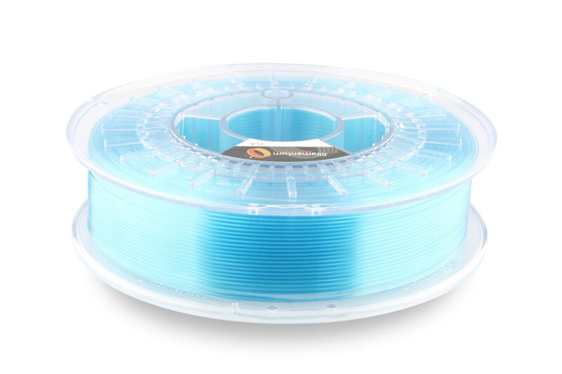 PLA Crystal Clear Iceland Blue 1,75mm 750g Fillamentum PLA Crystal Clear Iceland Blue 1,75mm 750g Fillamentum