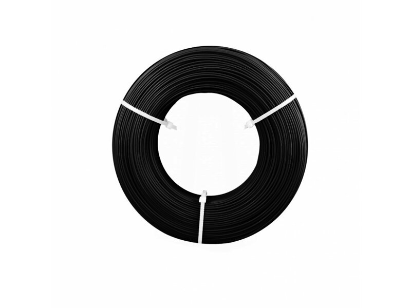 PLA filament Refill černý 1,75mm Fiberlogy 850g