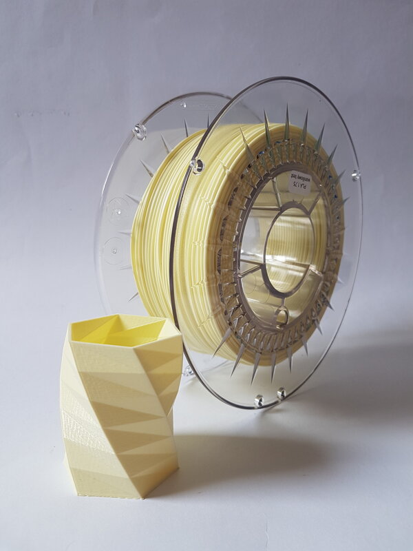 PLA filament 1,75 mm vanilkový Devil Design 1 kg PLA filament 1,75 mm vanilkový Devil Design 1 kg
