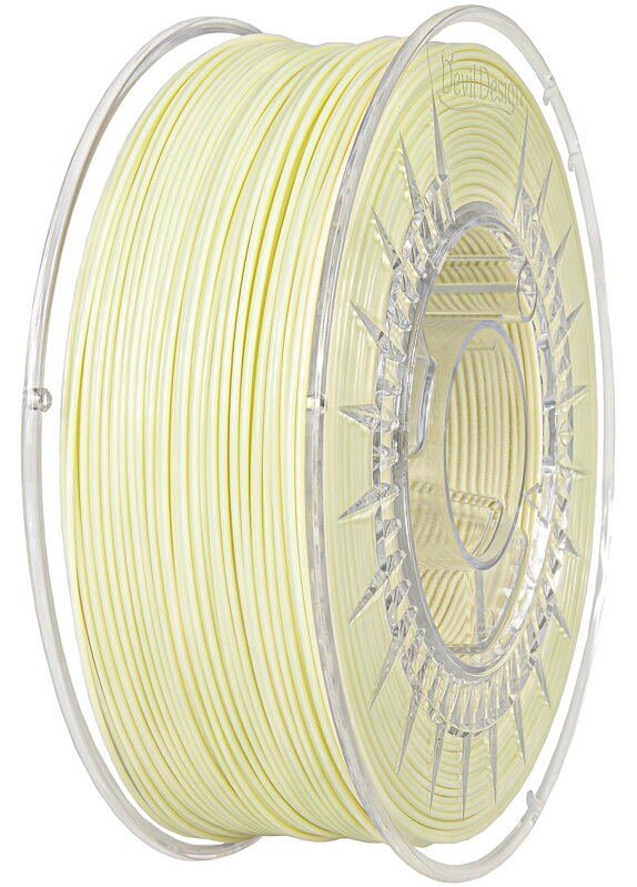 PET-G filament 1,75 mm vanilkový Devil Design 1 kg