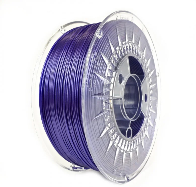 PET-G filament 1,75 mm Galaxy třpytivý fialový Devil Design 1 kg PET-G filament 1,75 mm Galaxy třpytivý fialový Devil Design 1 kg