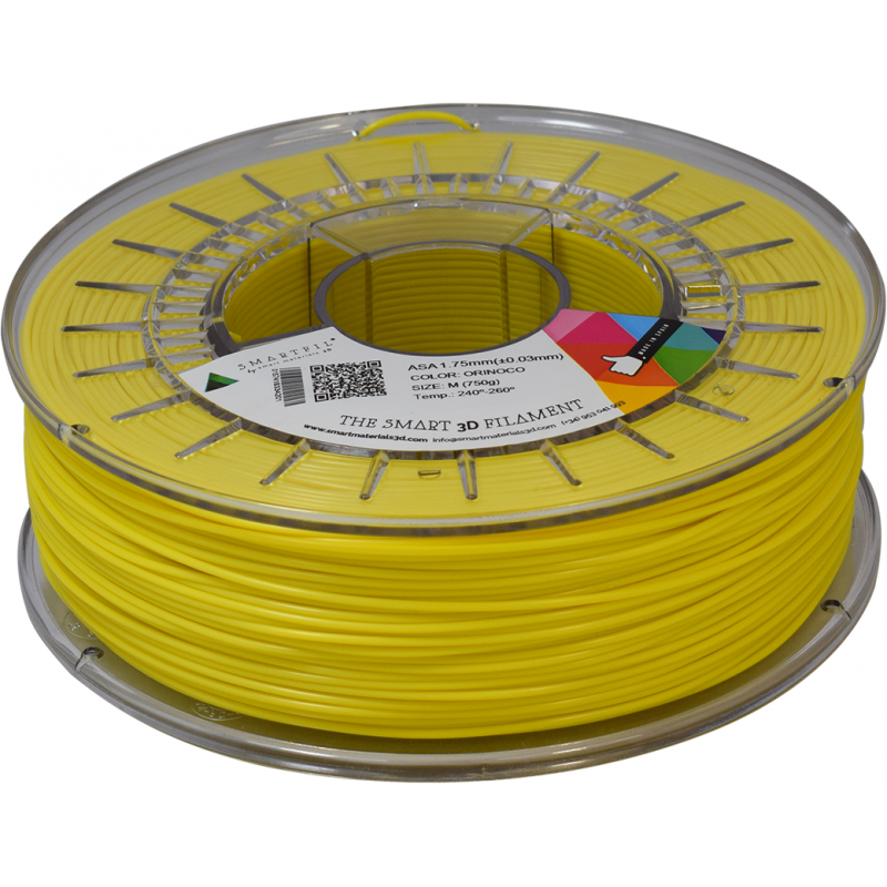 ASA filament tabákově žlutý 1,75 mm Smartfil 750 g