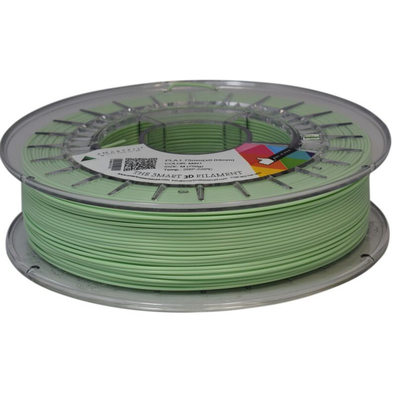 PLA filament pastelově zelený MINT 1,75 mm Smartfil 750g