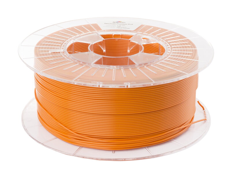 PLA filament Carrot Orange 1,75 mm Spectrum 1 kg