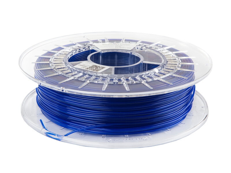 PETG HT100 filament Transparent Blue 1,75 mm Spectrum 0,5 kg