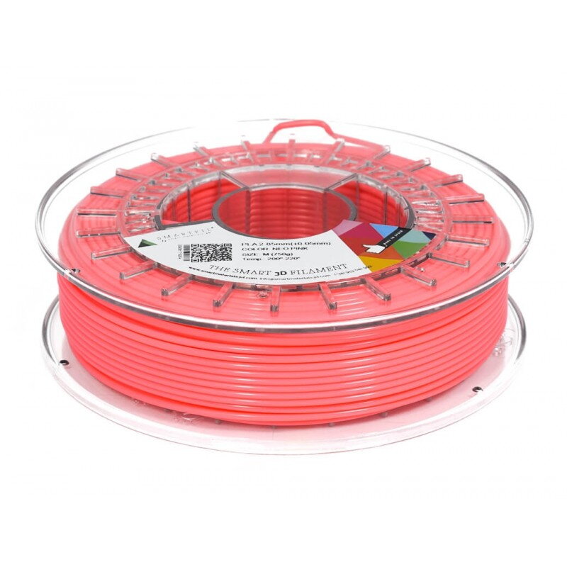 PLA filament neonově růžový 1,75 mm Smartfil 750g