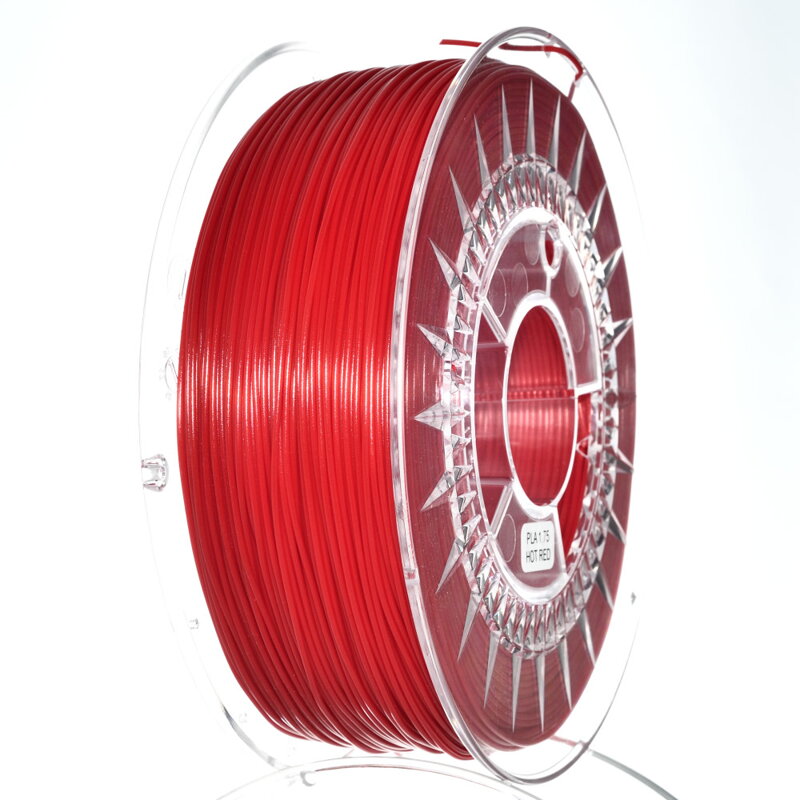 PLA filament 1,75 mm červená hot Devil Design 1 kg PLA filament 1,75 mm červená hot Devil Design 1 kg
