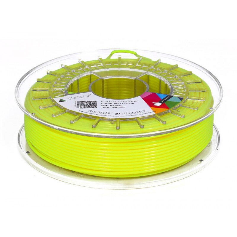 PLA filament neonově žlutý 1,75 mm Smartfil 750g PLA filament neonově žlutý 1,75 mm Smartfil 750g