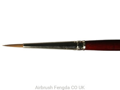 Kulatý štětec LifeColor Pure red sable s krátkým vlasem 2