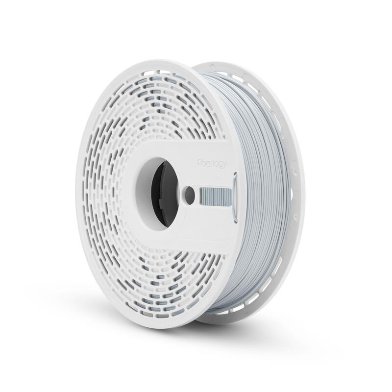 PLA FiberSilk filament stříbrný metallic 1,75mm Fiberlogy 850g