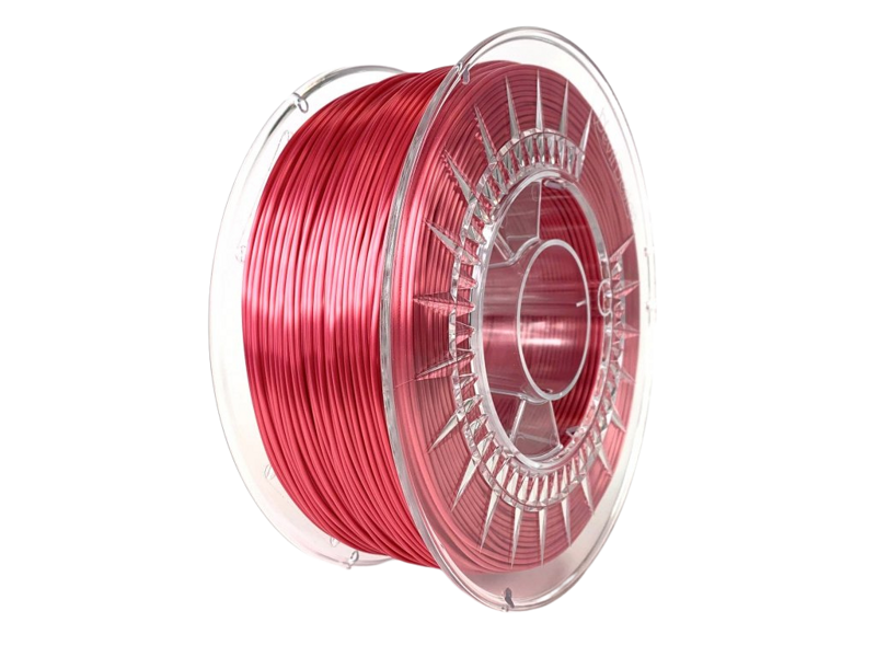 SILK filament červený Devil Design 1 kg 1,75 mm