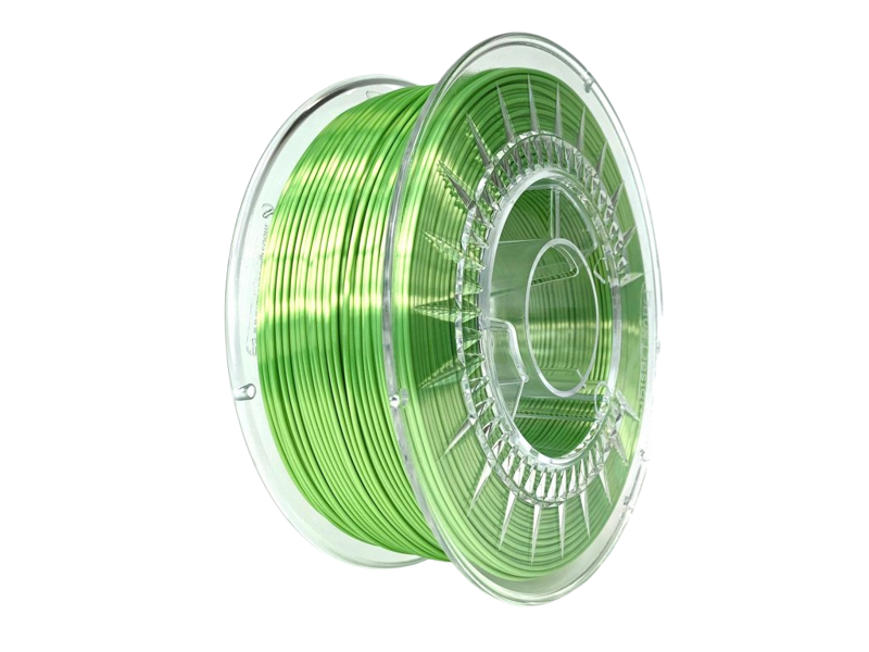 SILK filament jasně zelený Devil Design 1 kg 1,75 mm SILK filament jasně zelený Devil Design 1 kg 1,75 mm