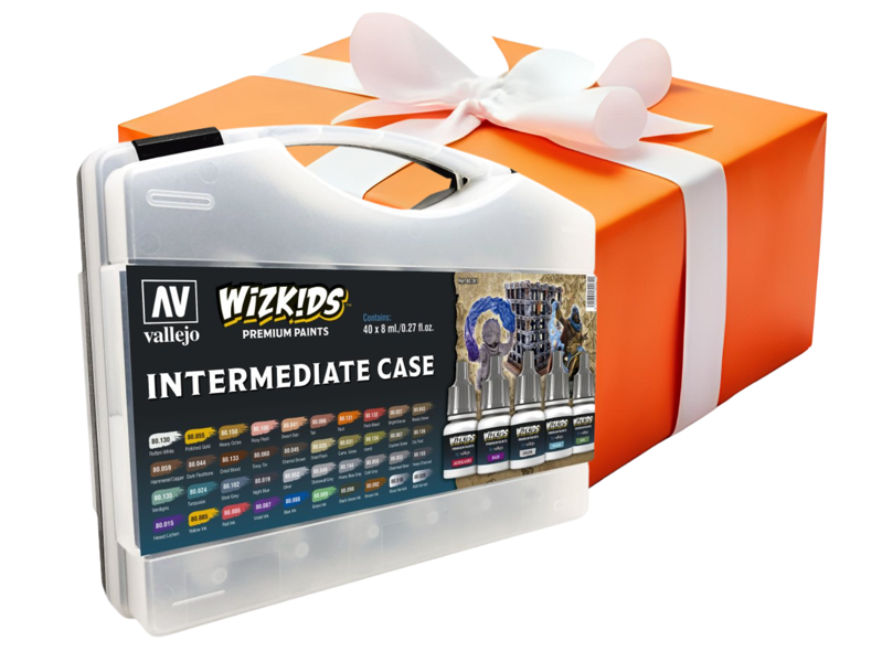 Vallejo Wizkids Premium Set 80261 Intermediate Case 40x8ml