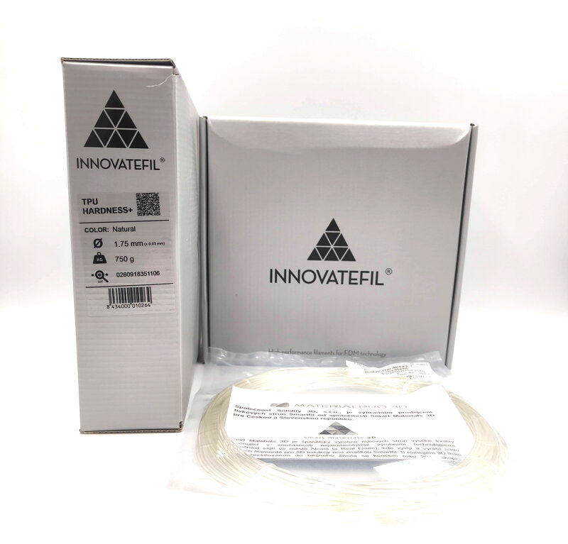 VZOREK 20 METRŮ - INNOVATEFIL TPU HARDNESS+ filament natural 1,75 mm VZOREK 20 METRŮ - INNOVATEFIL TPU HARDNESS+ filament natural 1,75 mm