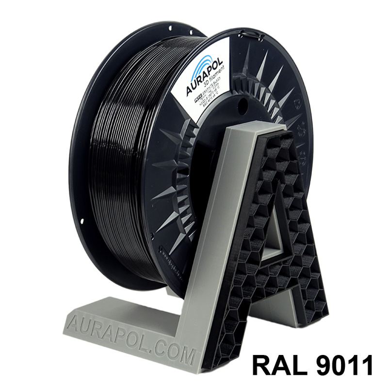 PETG filament černý 1,75 mm Aurapol 1kg