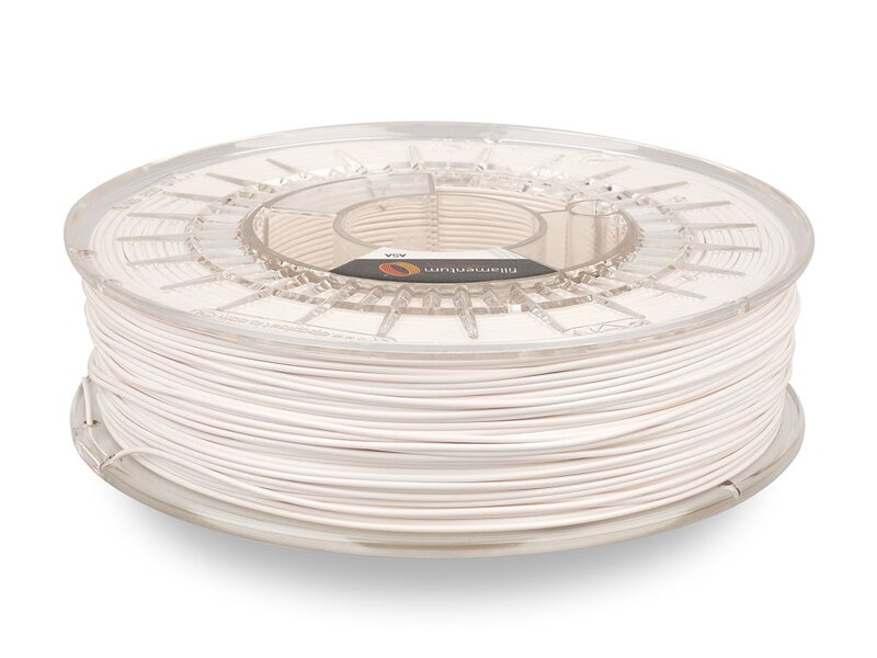 ASA Extrafill "Snow white" 1,75 mm 3D filament 750g Fillamentum ASA Extrafill "Snow white" 1,75 mm 3D filament 750g Fillamentum